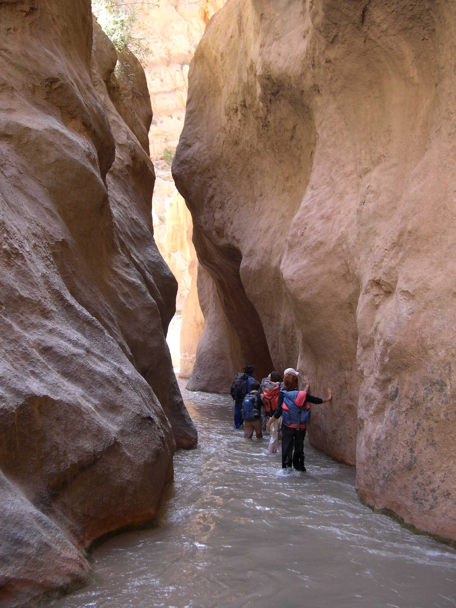 Passage à guet, gorges du M'Goun, Maroc © N. ROTUREAU CPH08
