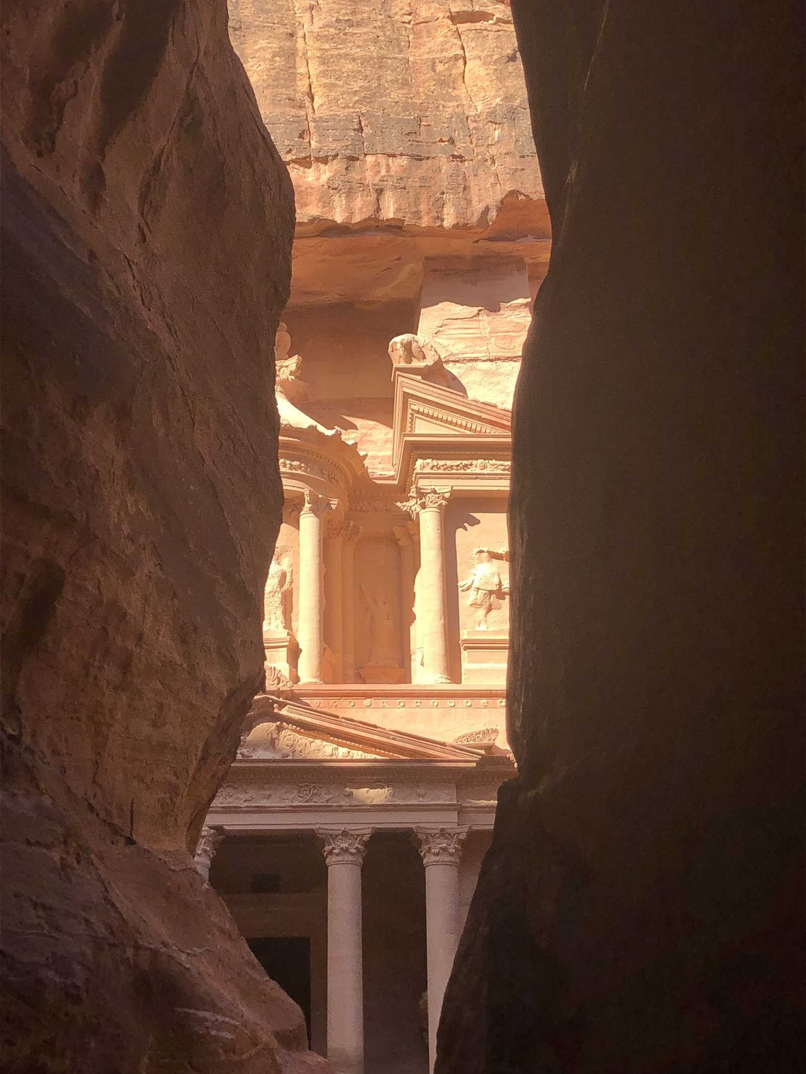 Petra sculptée dans la roche, Jordanie © Martin Laprade Nicolas