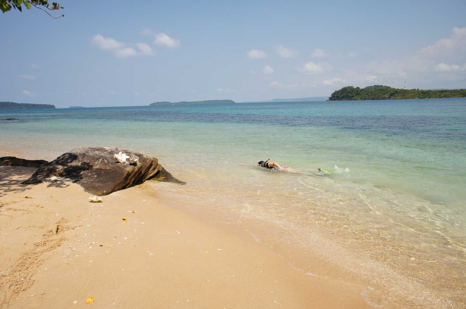 plage au Cambodge © C. GJINI