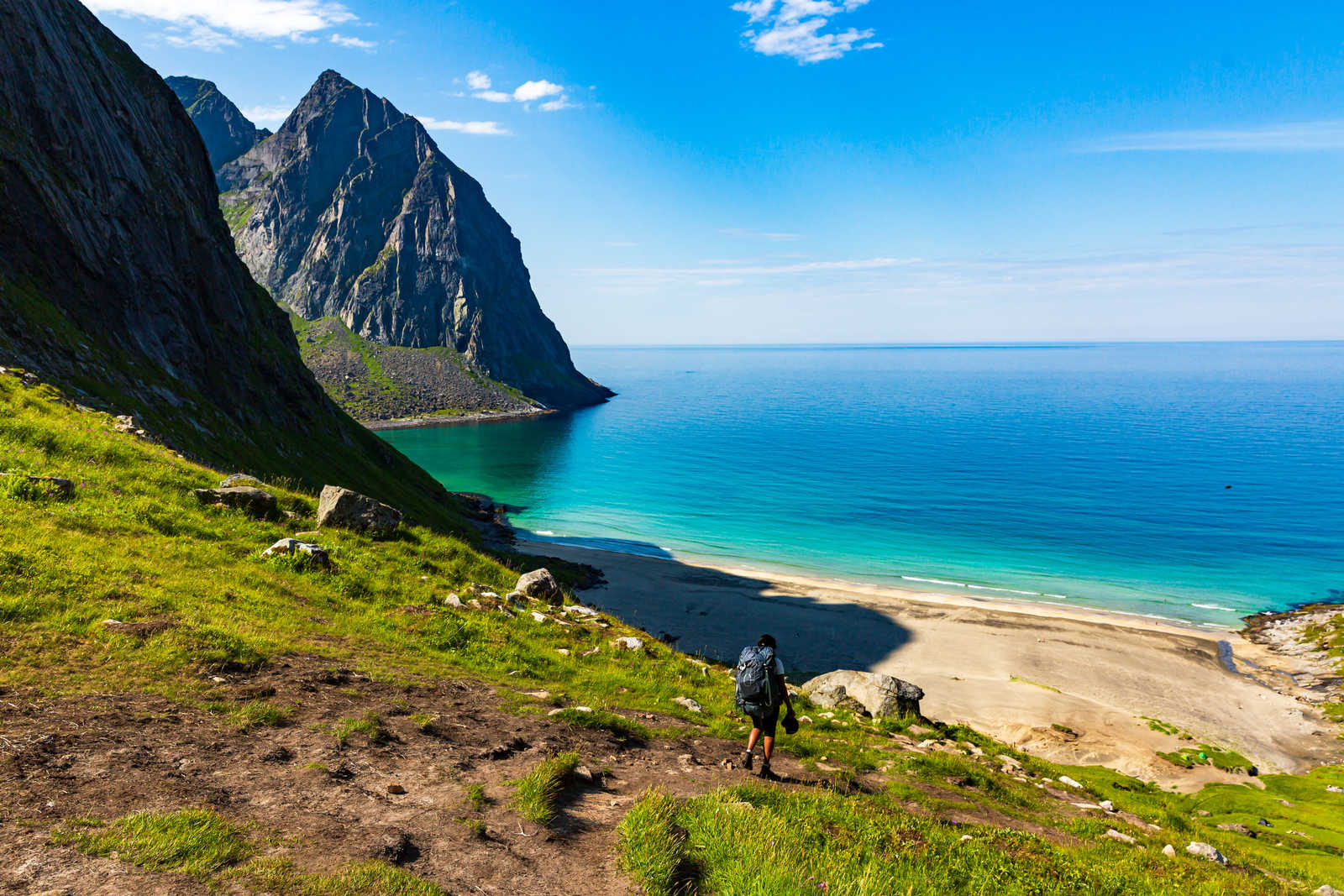 Plage de Kvalvika © Adobe Stock