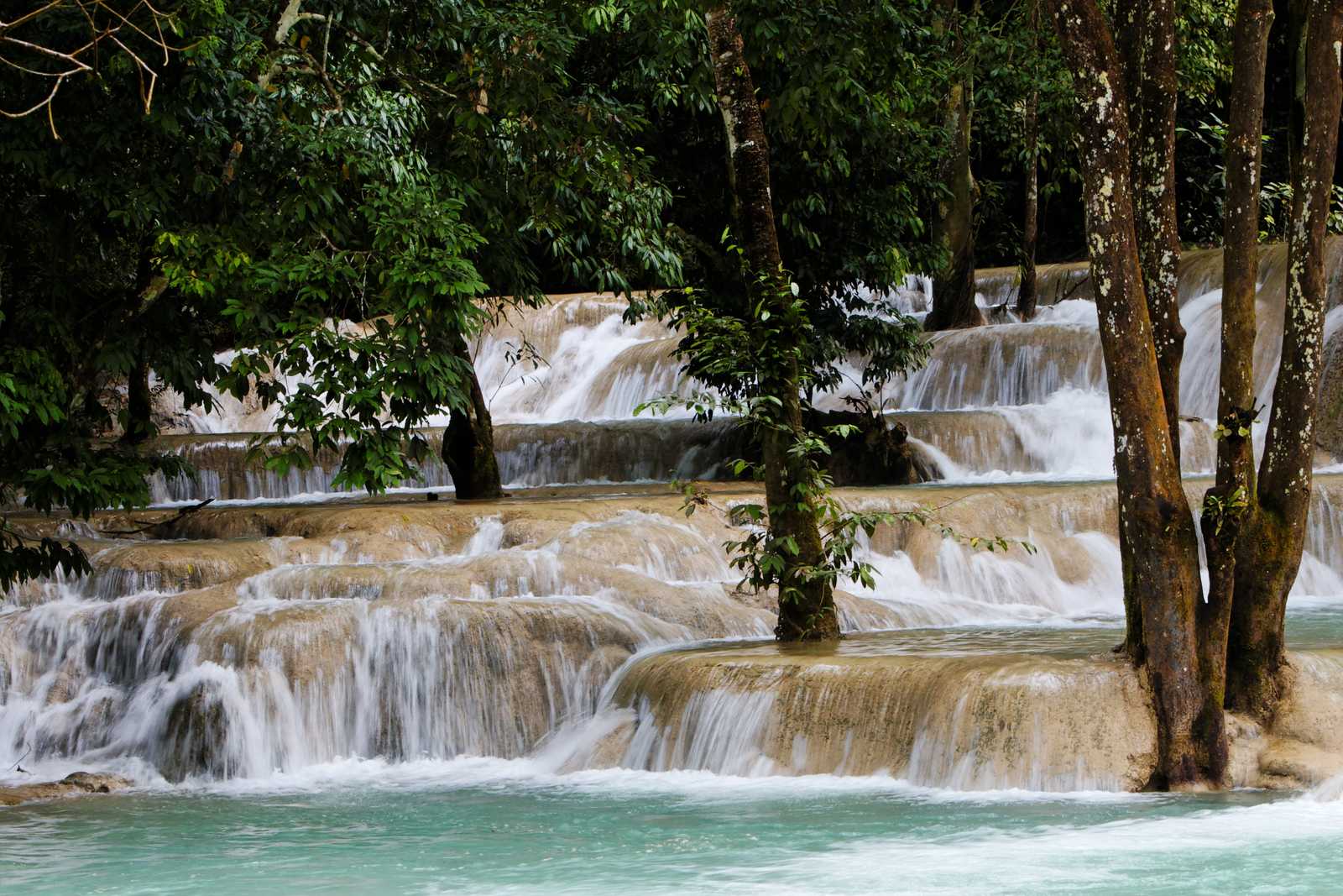 pont d'eau d'Avilac au Laos © G. ROHART
