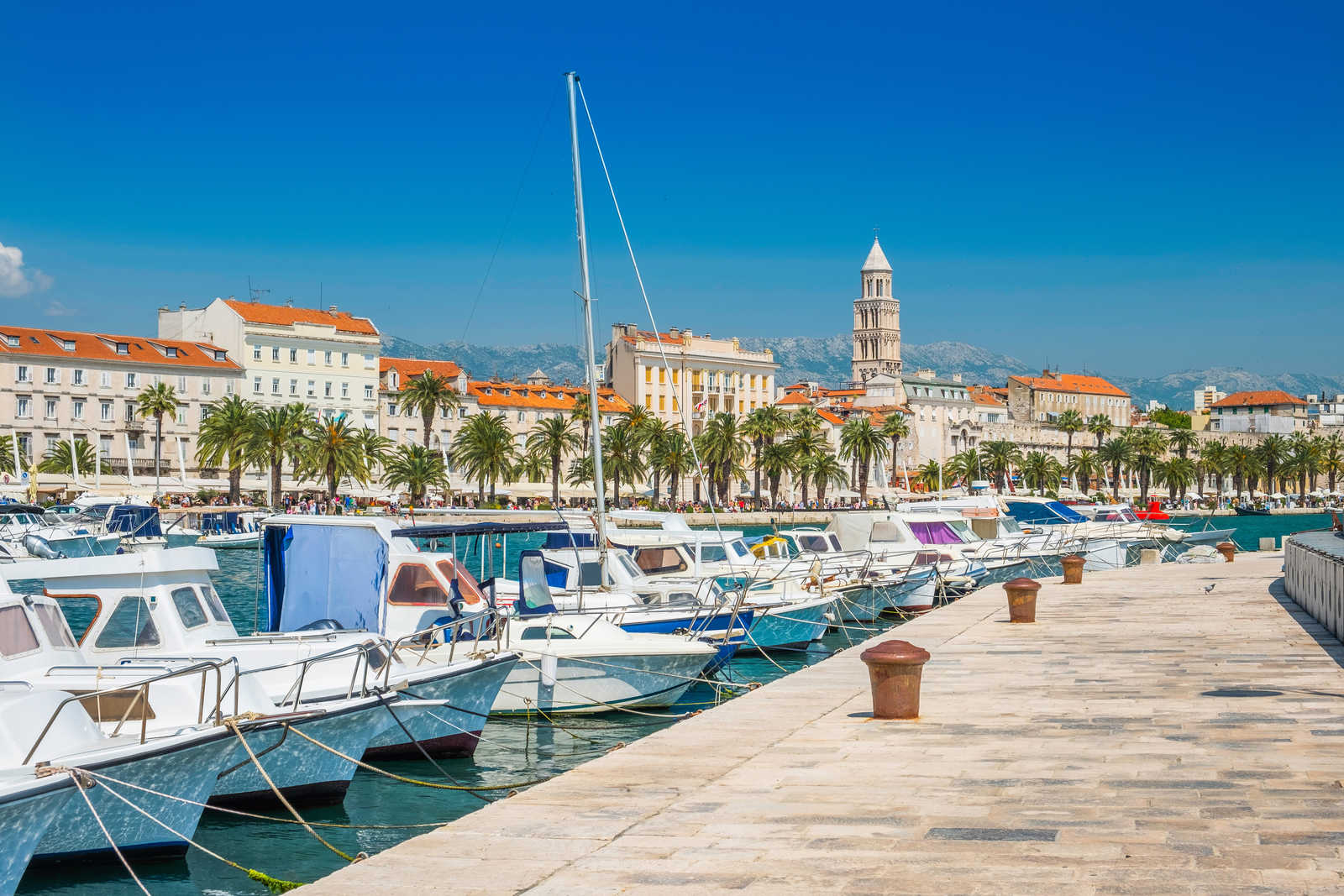 Port de Split en Croatie © Adobe Stock