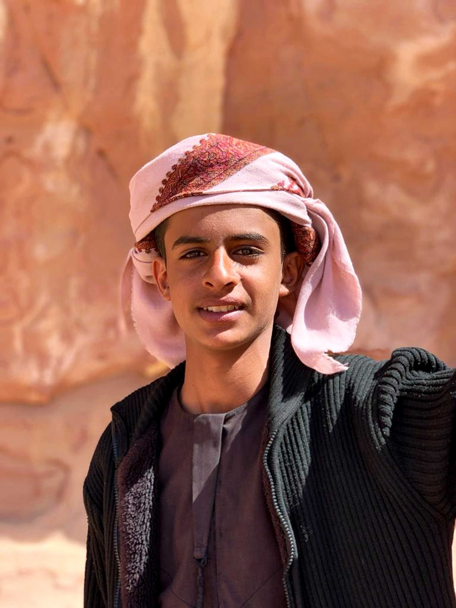 Portrait d'un chamelier, Jordanie © Baschiera Véronique