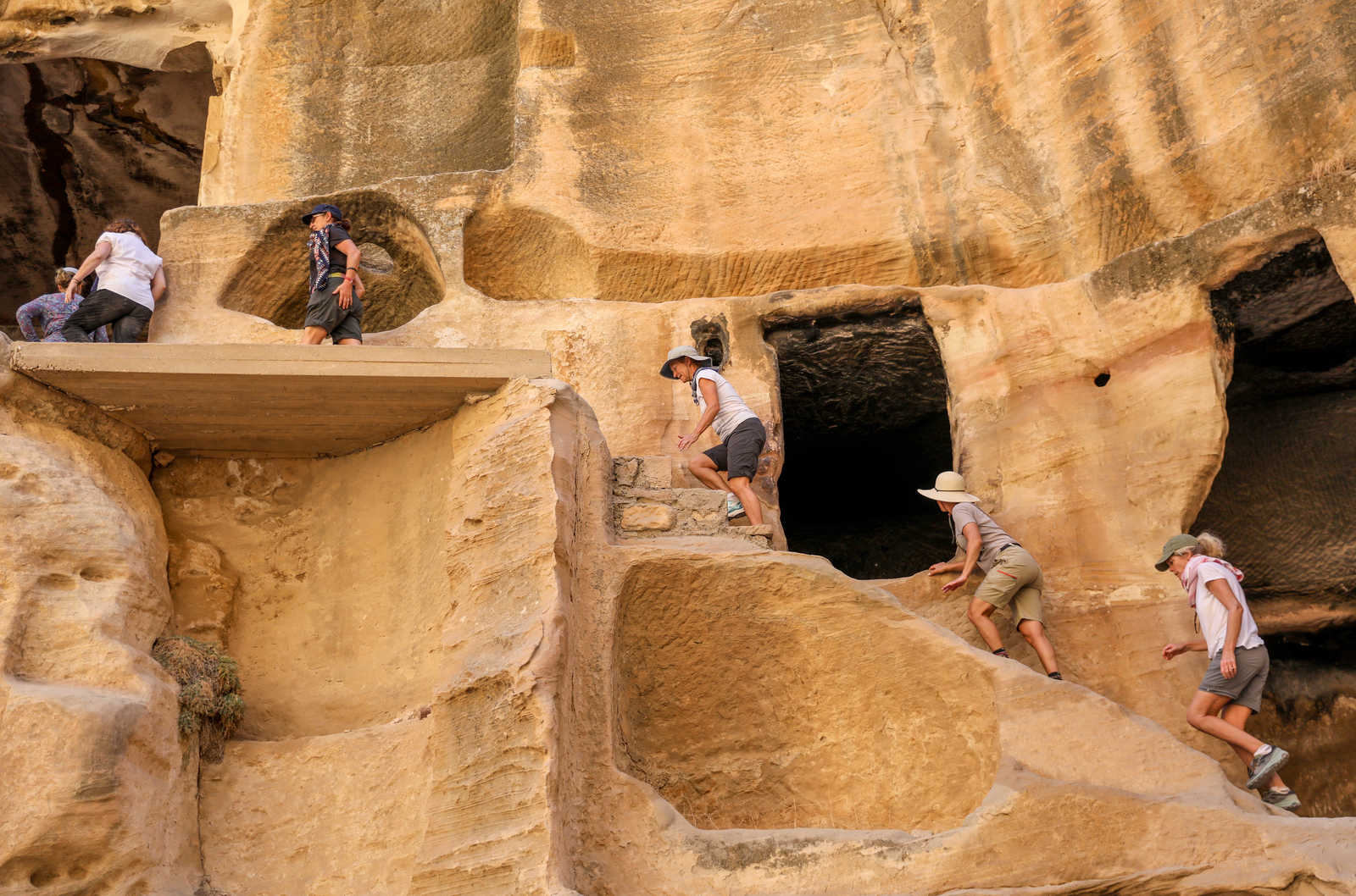 Rando dans Pétra, Jordanie © Julie