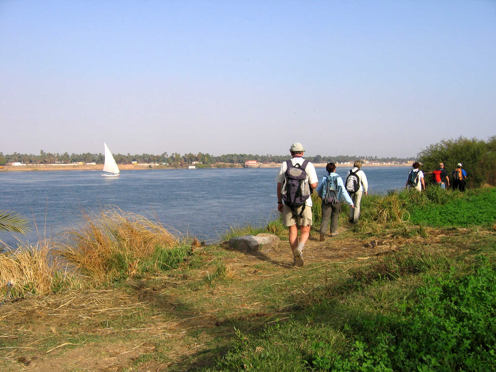 Rando sur les rives du Nil © Martin Laprade Nicolas