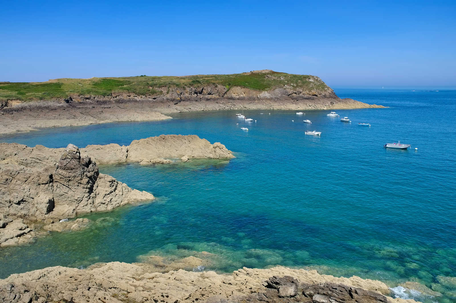 Randonnée à la pointe de la Varde, à côté de Saint-Malo, Bretagne © Lianem
