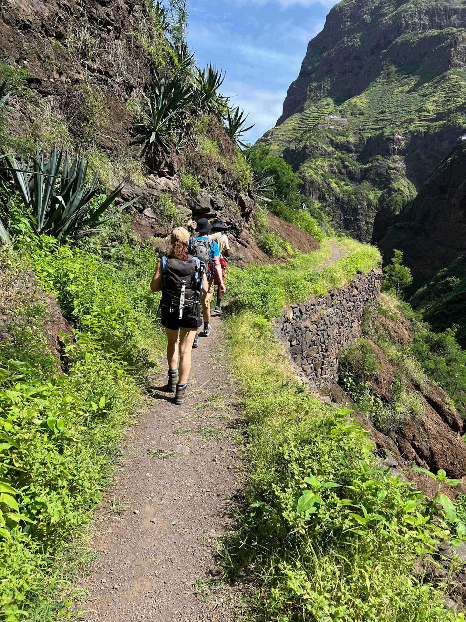 Randonnée dans la vallée de Paul au Cap Vert © Fournier Mathilde