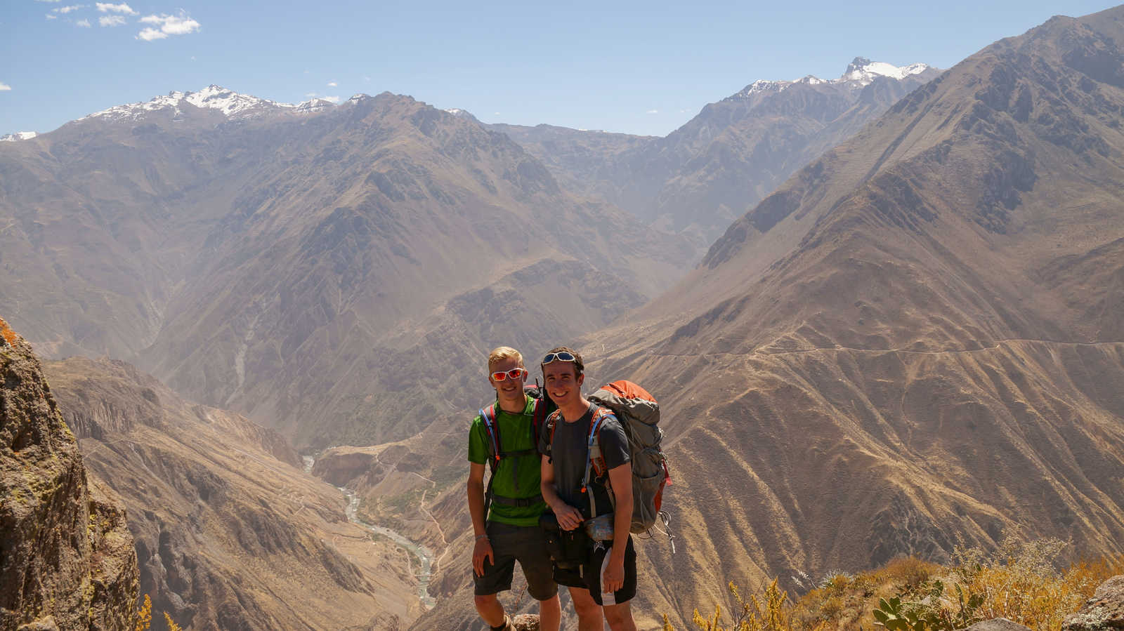 Randonnée dans le canyon de Colca au Pérou © Christopher