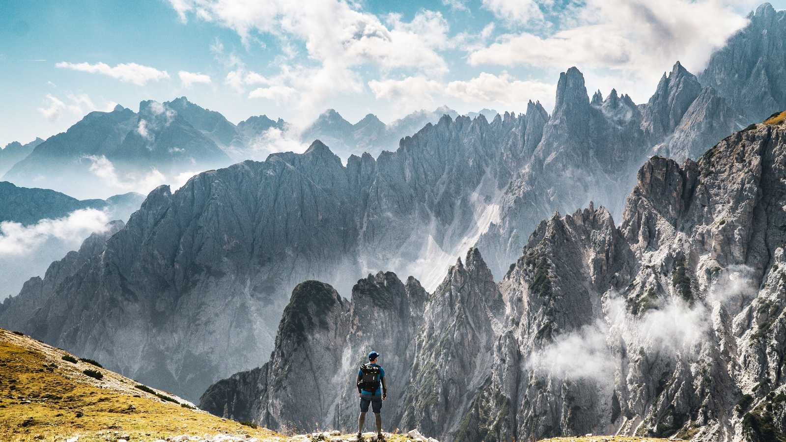 Randonnée dans les Dolomites en Italie © D'avolio Aurore