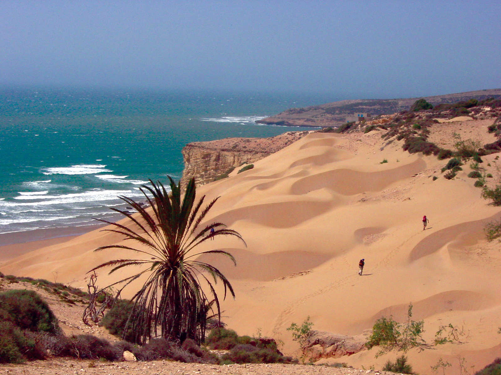 Randonnée  entre dunes et falaises de la côte marocaine © Martin Laprade Nicolas