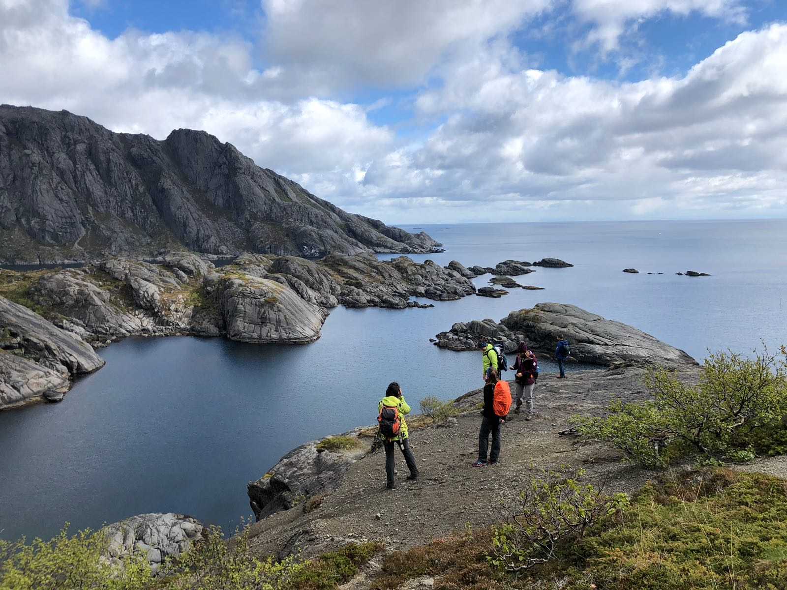 Randonnée Norvège dans les Lofoten Nesland Nusfjord © Nicolas Bichet