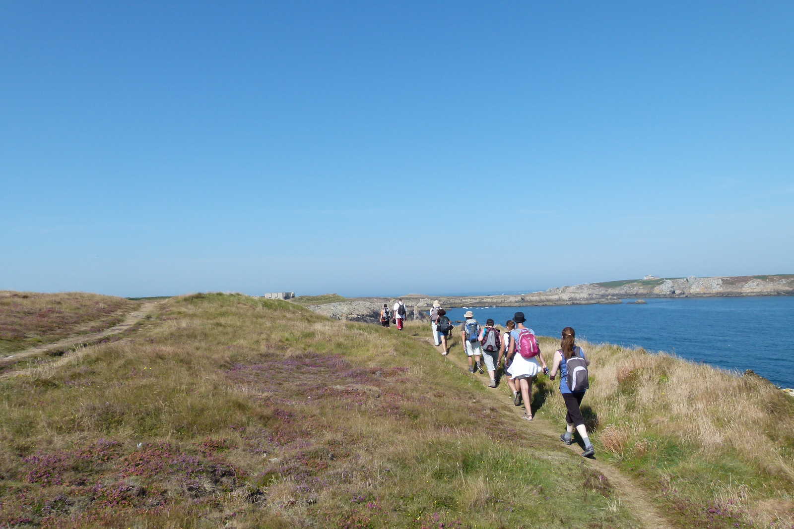 Randonnée sur la presqu'île de Crozon, Finistère, Bretagne © Vigneron Perrine