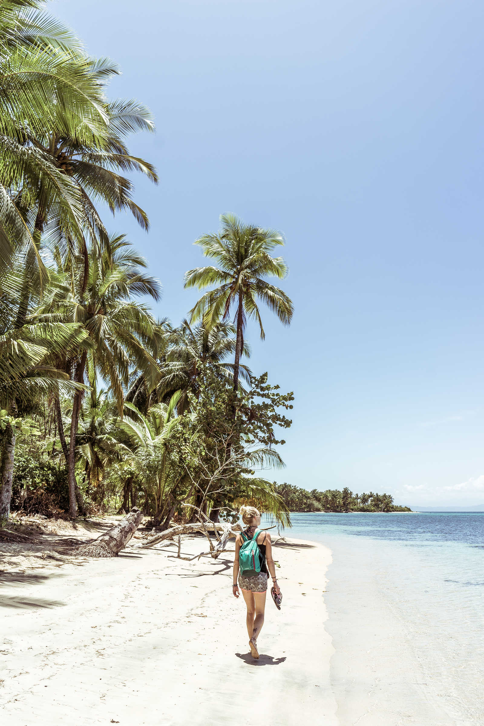 Randonnée sur une plage de Bocas del Toro © Pankoke Daniel