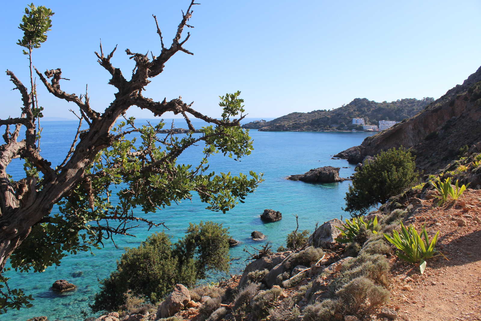 Randonnée vers le village de Loutro en Crète © Michel-Otero Elise