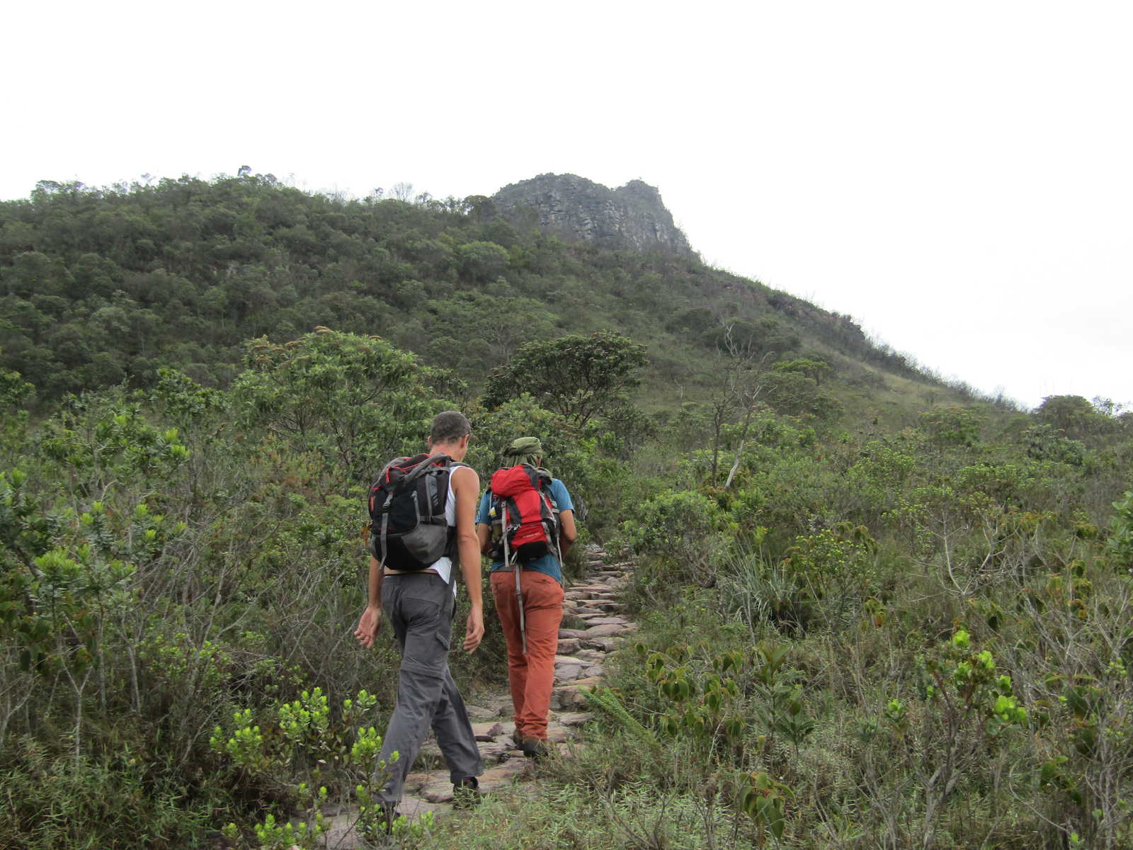 Randonneurs dans la Chapada Diamantina © Petin Olivier