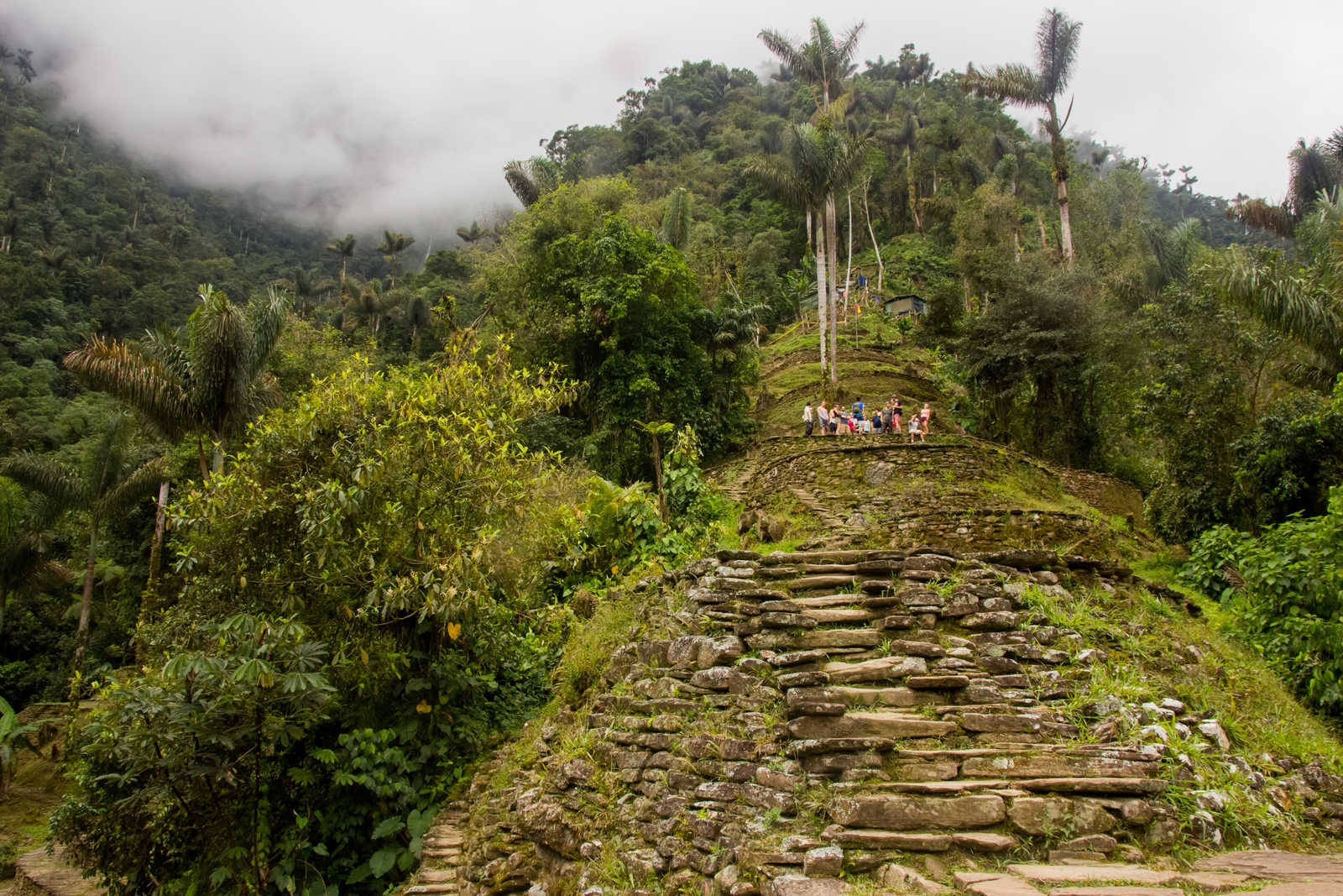 Randonneurs dans la Ciudad Perdida, Colombie © Fisher__2009
