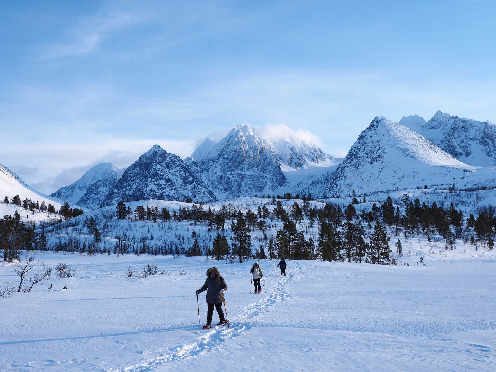 Randonnée dans les Alpes de Lyngen © Benezech Ronan