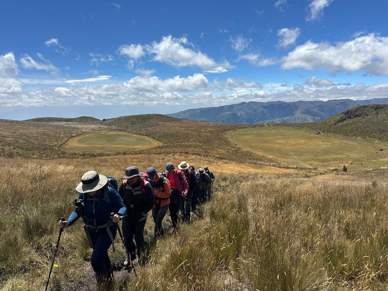 Randonneurs en Equateur © Moal Charlotte
