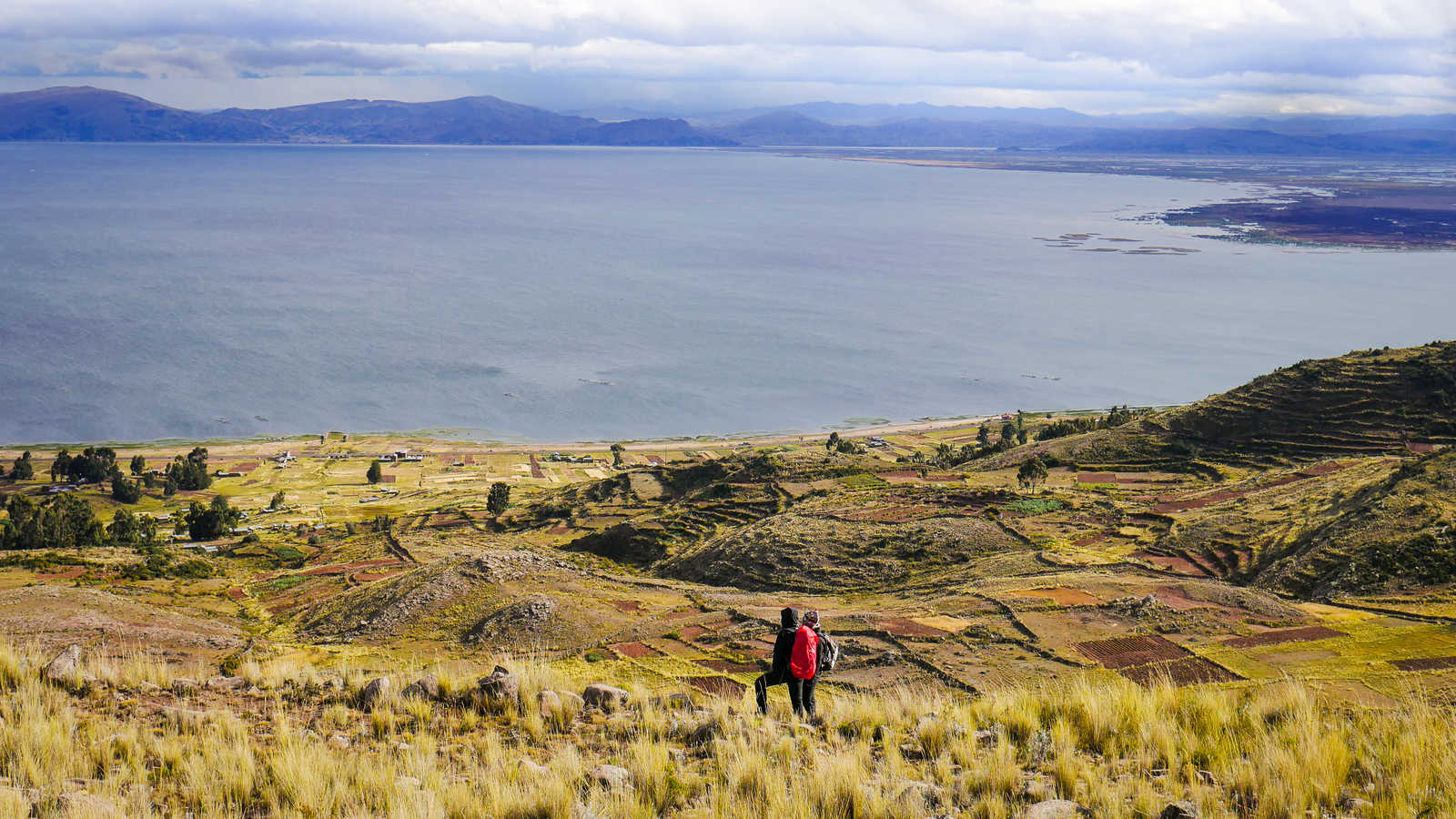 Observation du lac Titicaca © Sinssaine Bertrand