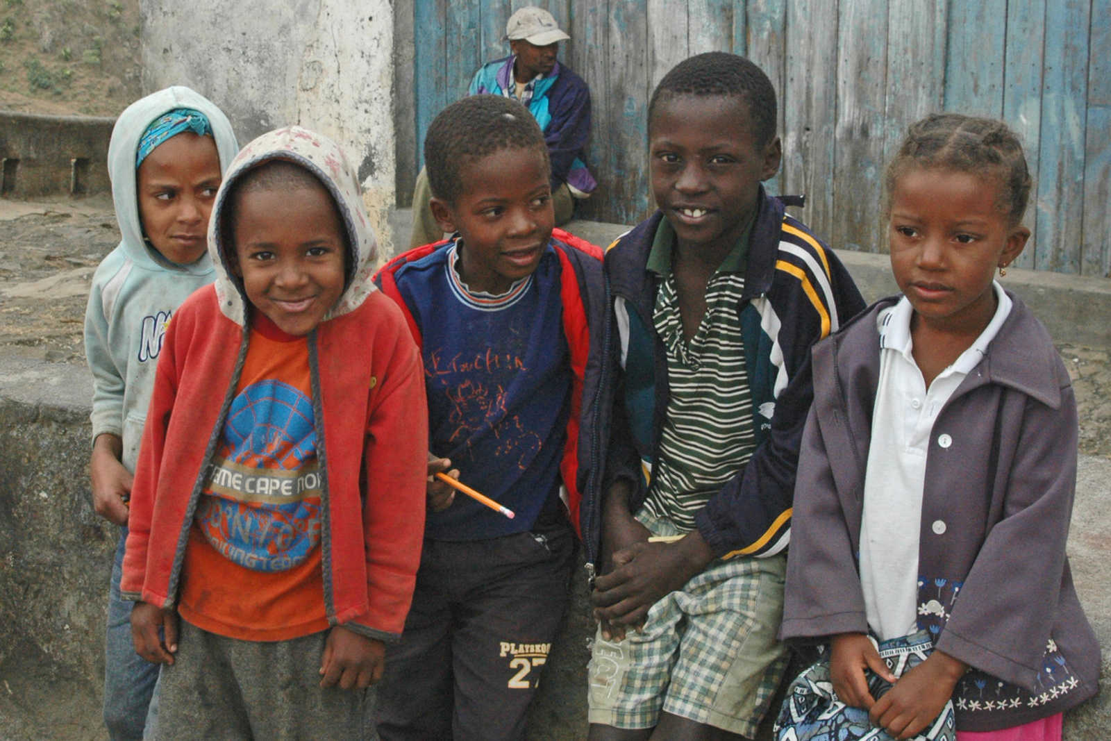 Rencontre avec des enfants au Cap Vert © Coston Jean-Pierre