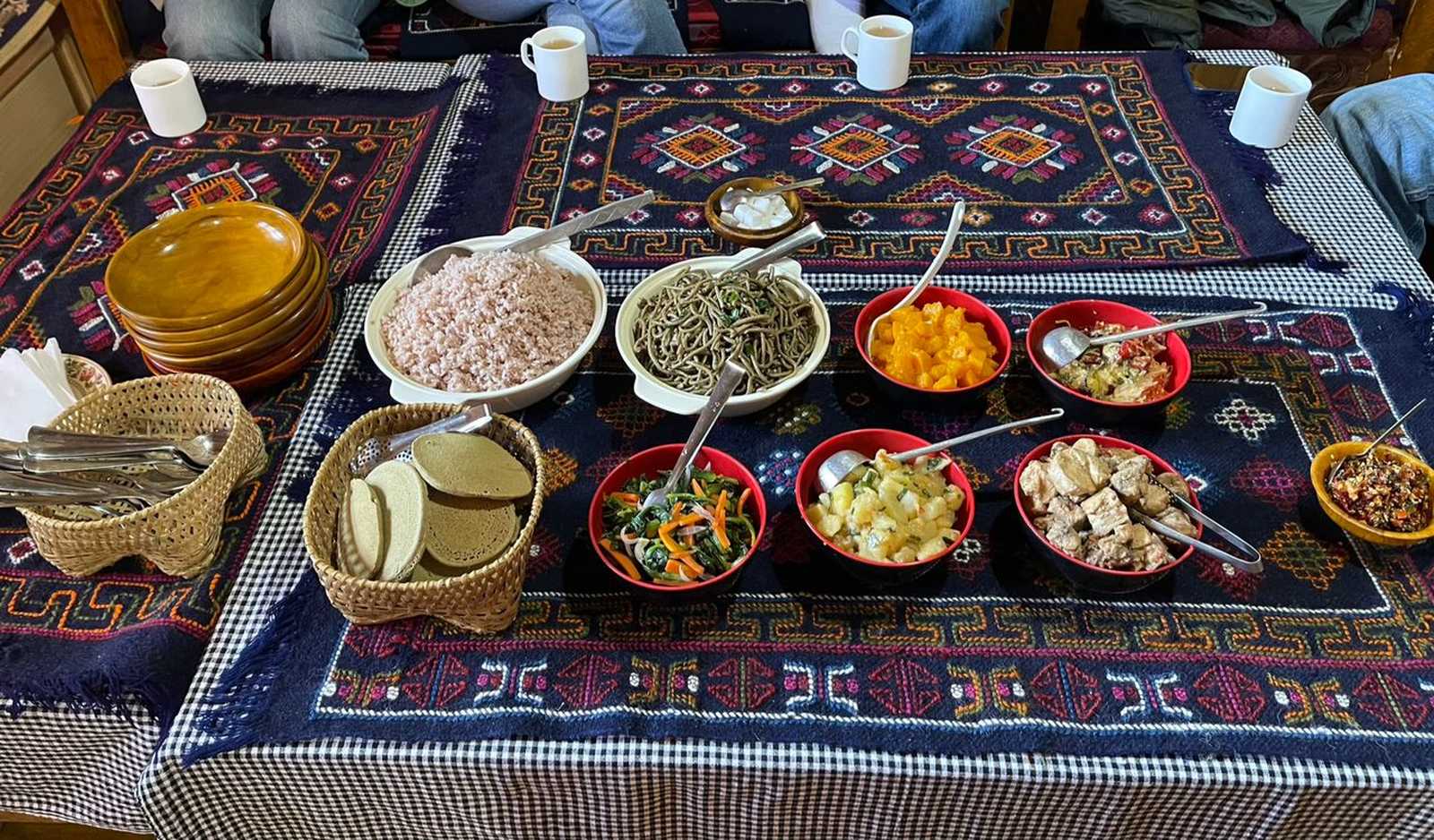 repas typique du Bhoutan © Tshering Jamtso