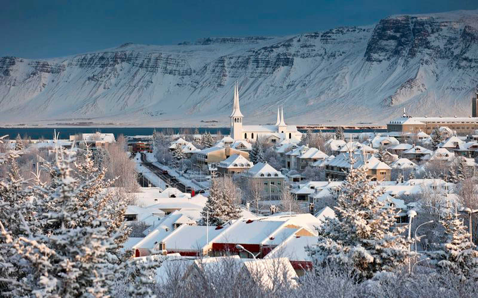 Reykjavik en hiver © Beauvy Quentin