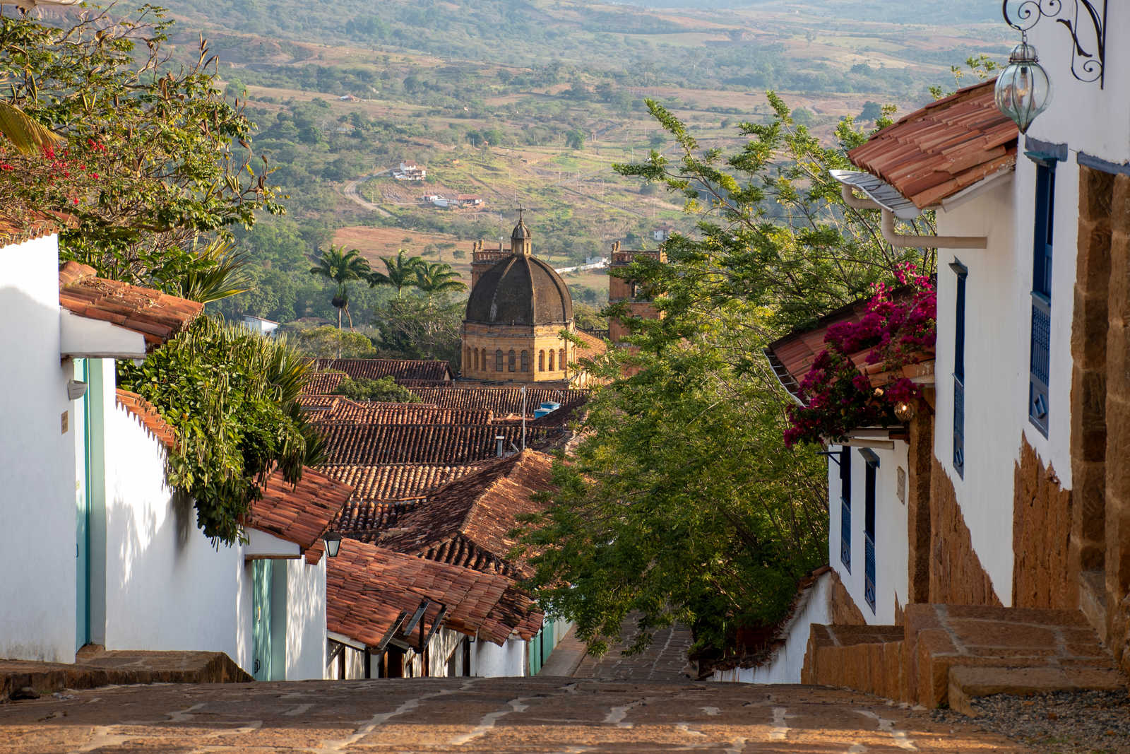 Rue de Barichara Santander en Colombie © Jony
