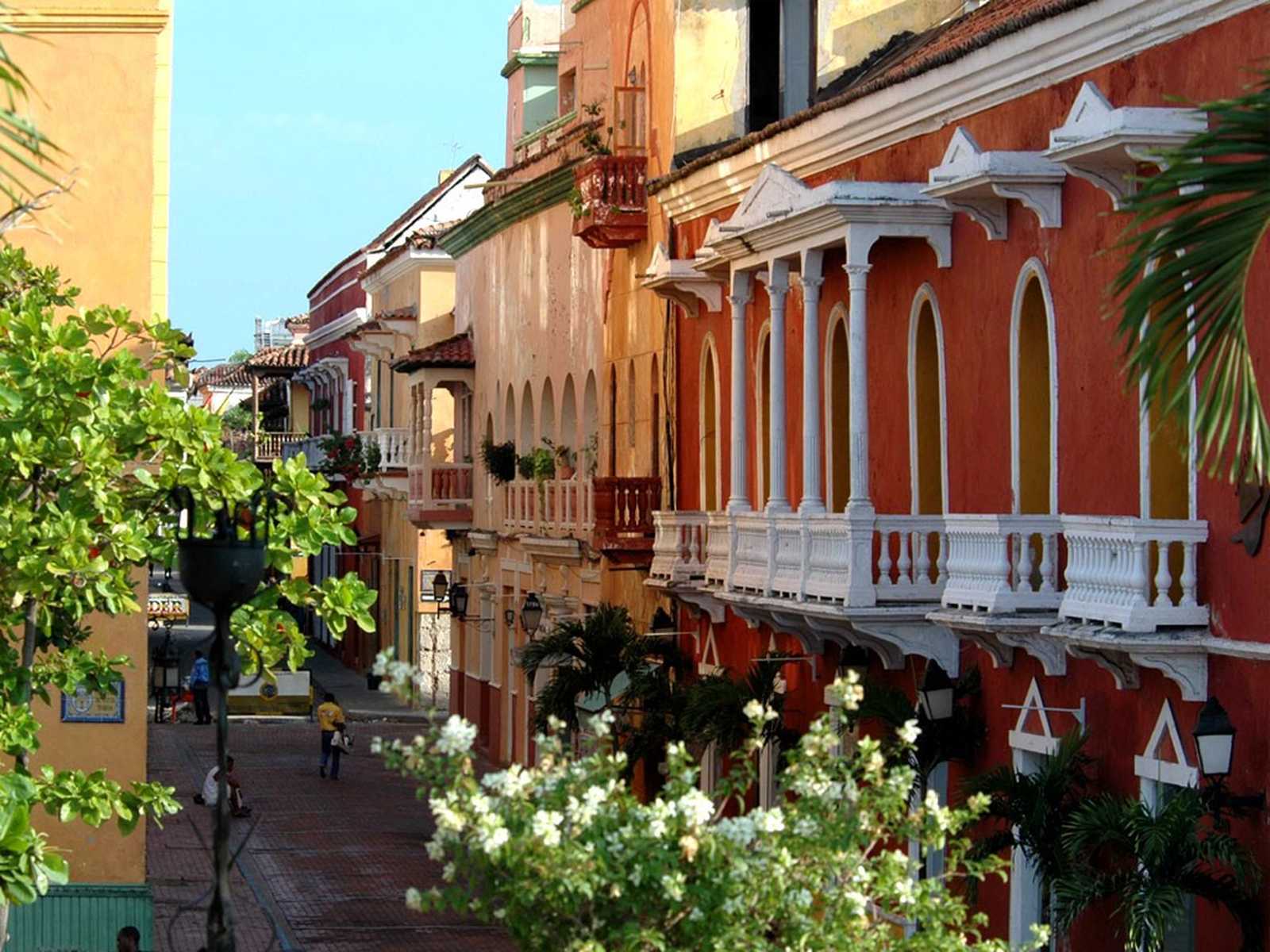 rue de Cartagena en Colombie © OT COLOMBIE
