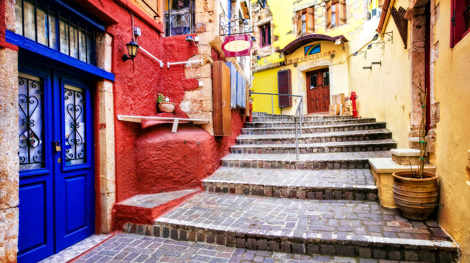 Ruelles de Chania en Crète © XDR