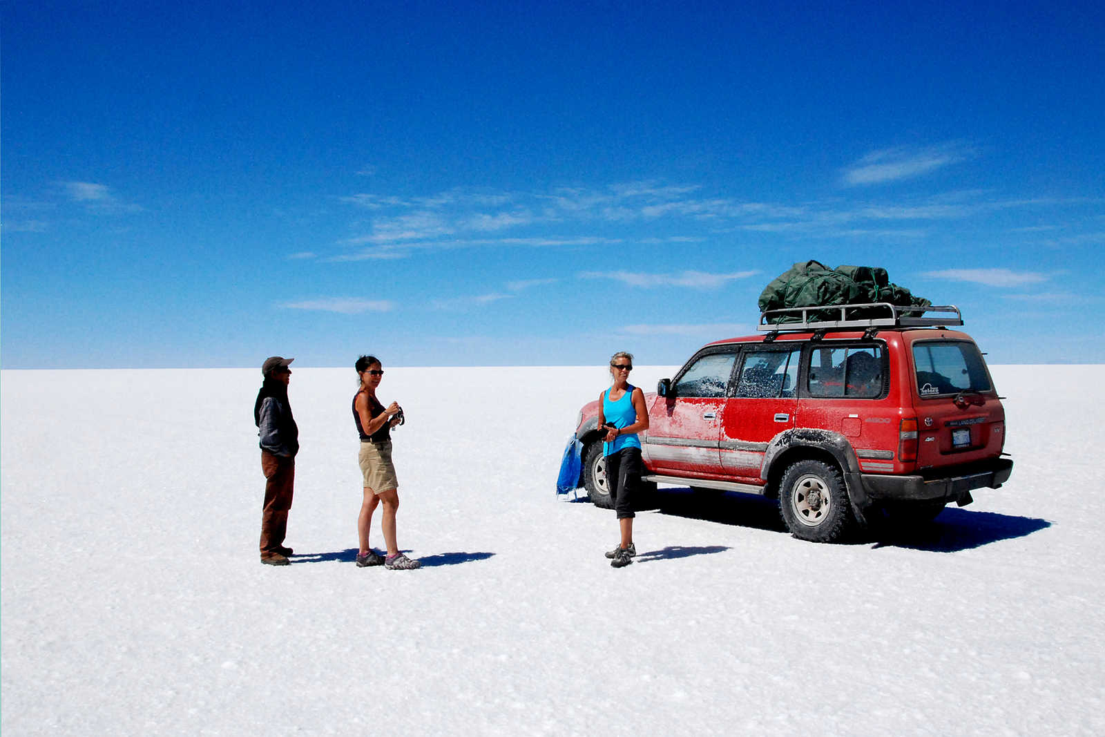Exploration en 4X4 du Salar de Uyuni, Bolivie © Coston Jean-Pierre