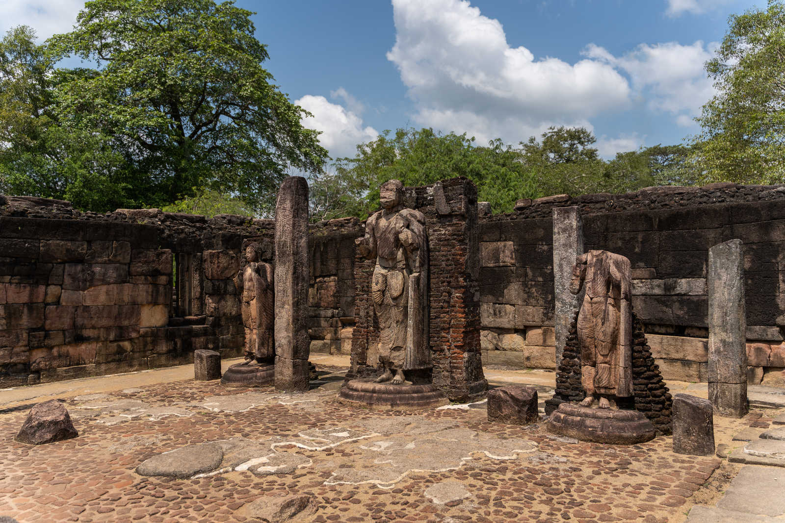 site archeologique de polonaruwa © Ndstock