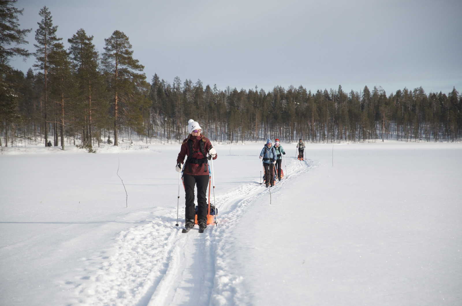 Ski Finlande à Hossa © Banhegyi Titouan