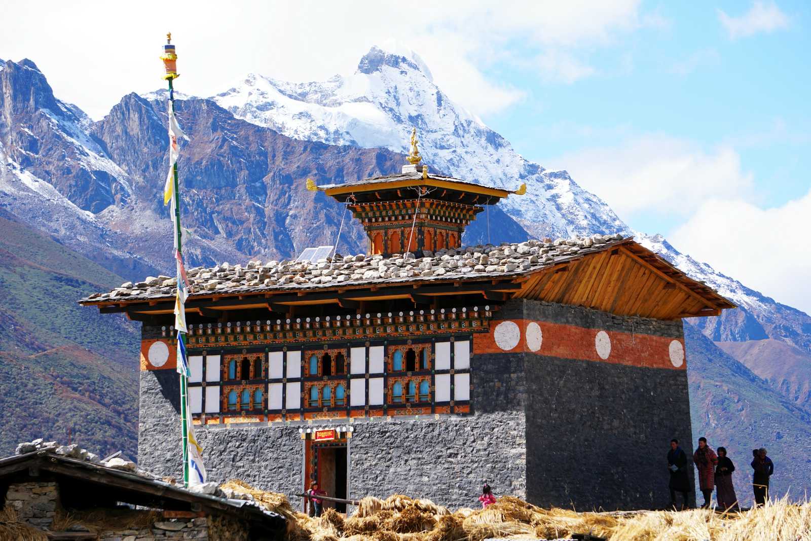Temple Bouddhiste _ Snowman Trek © Jonty