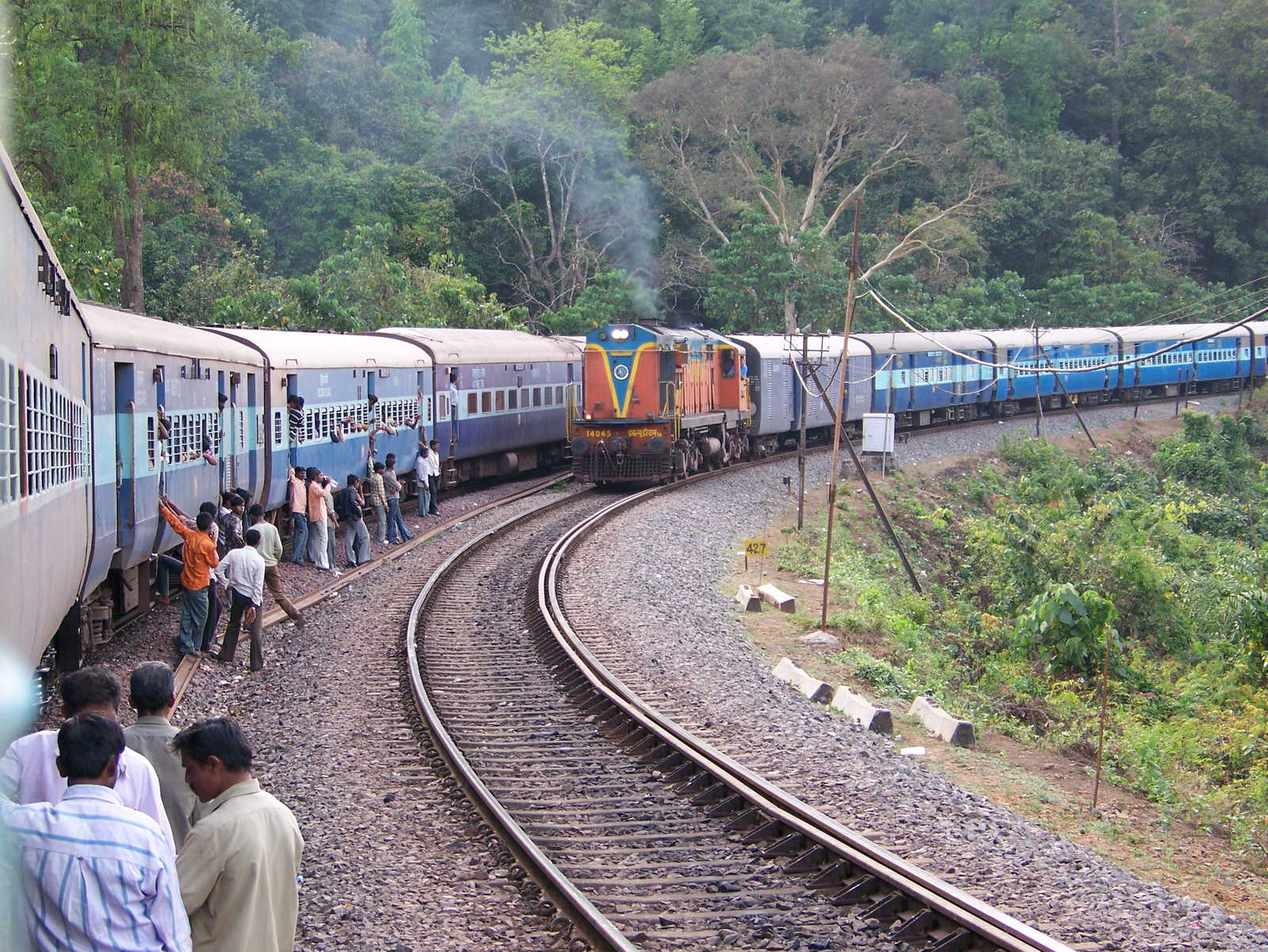 Train au Rajasthan en Inde © Kumar Corine