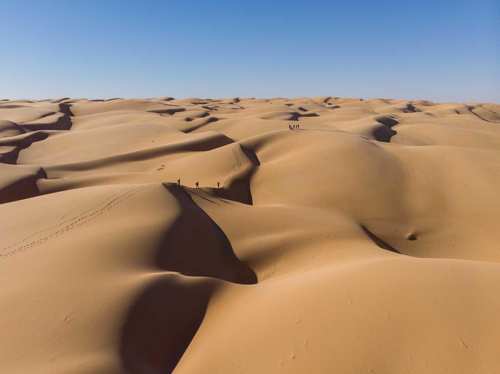 Trek dans le désert du Sahara en Mauritanie © Portier Rémi