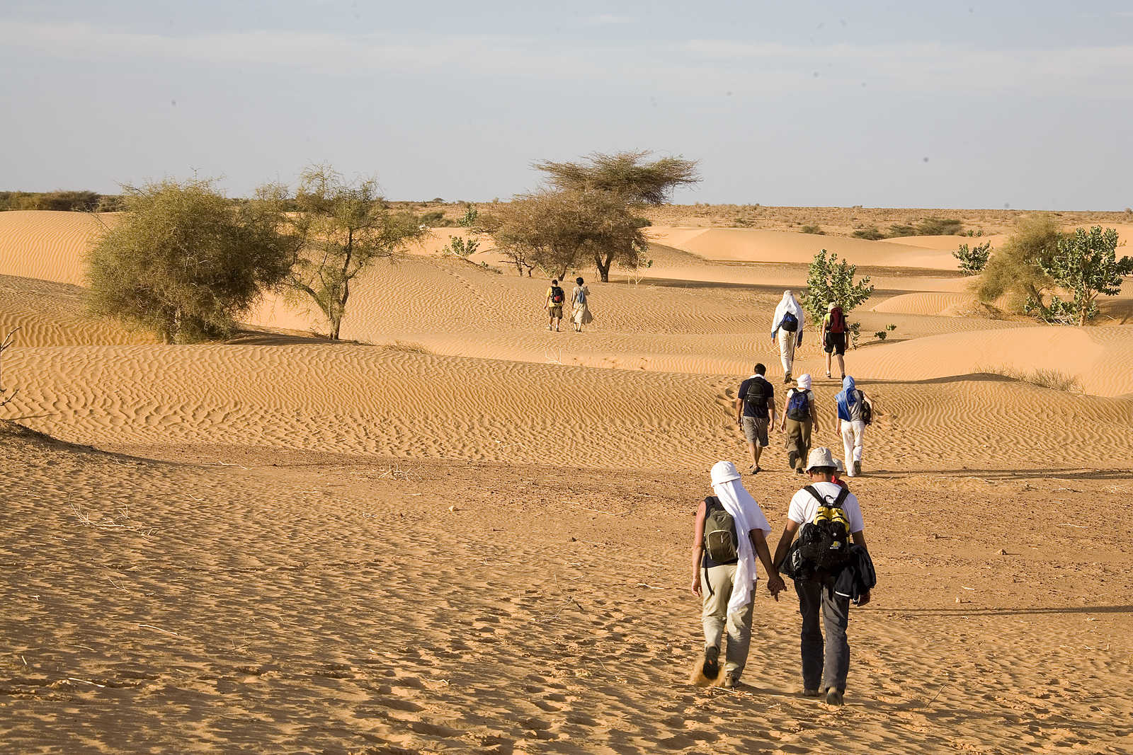 Trek erg Ouarane, Mauritanie © Martin Laprade Nicolas