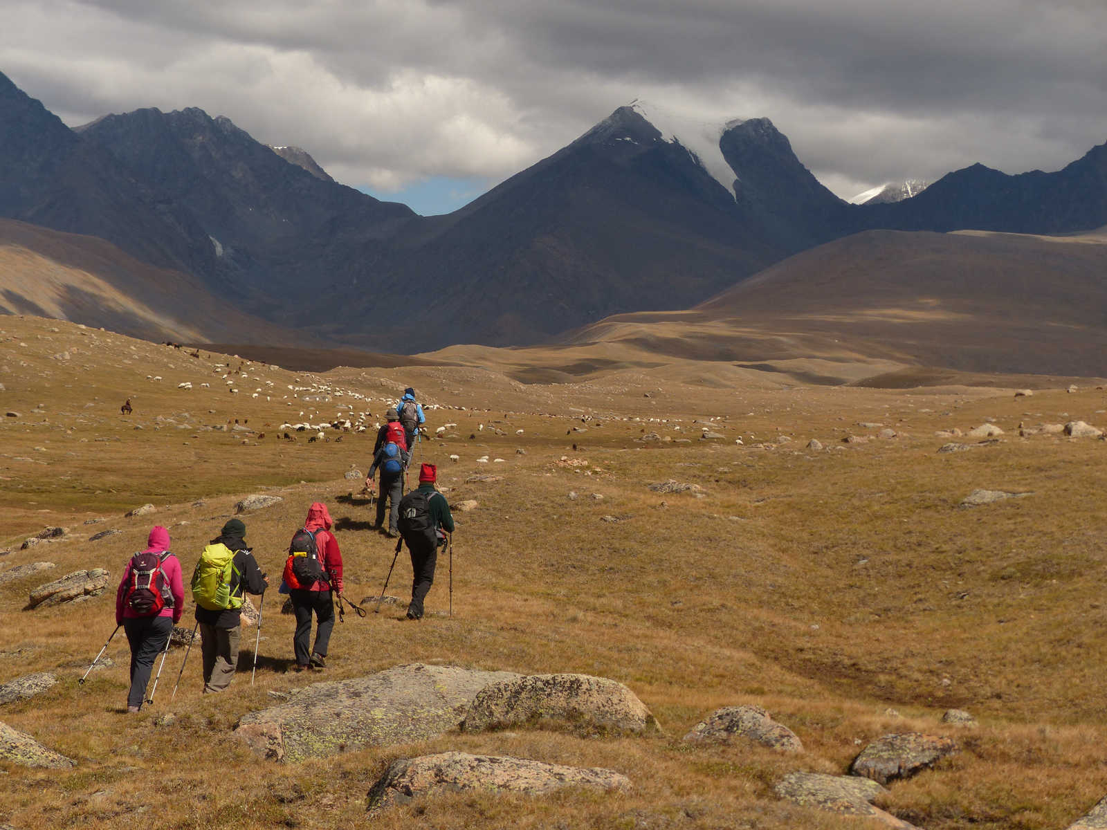 Trekking dans le Kharkhiraa © Libeer Matthieu