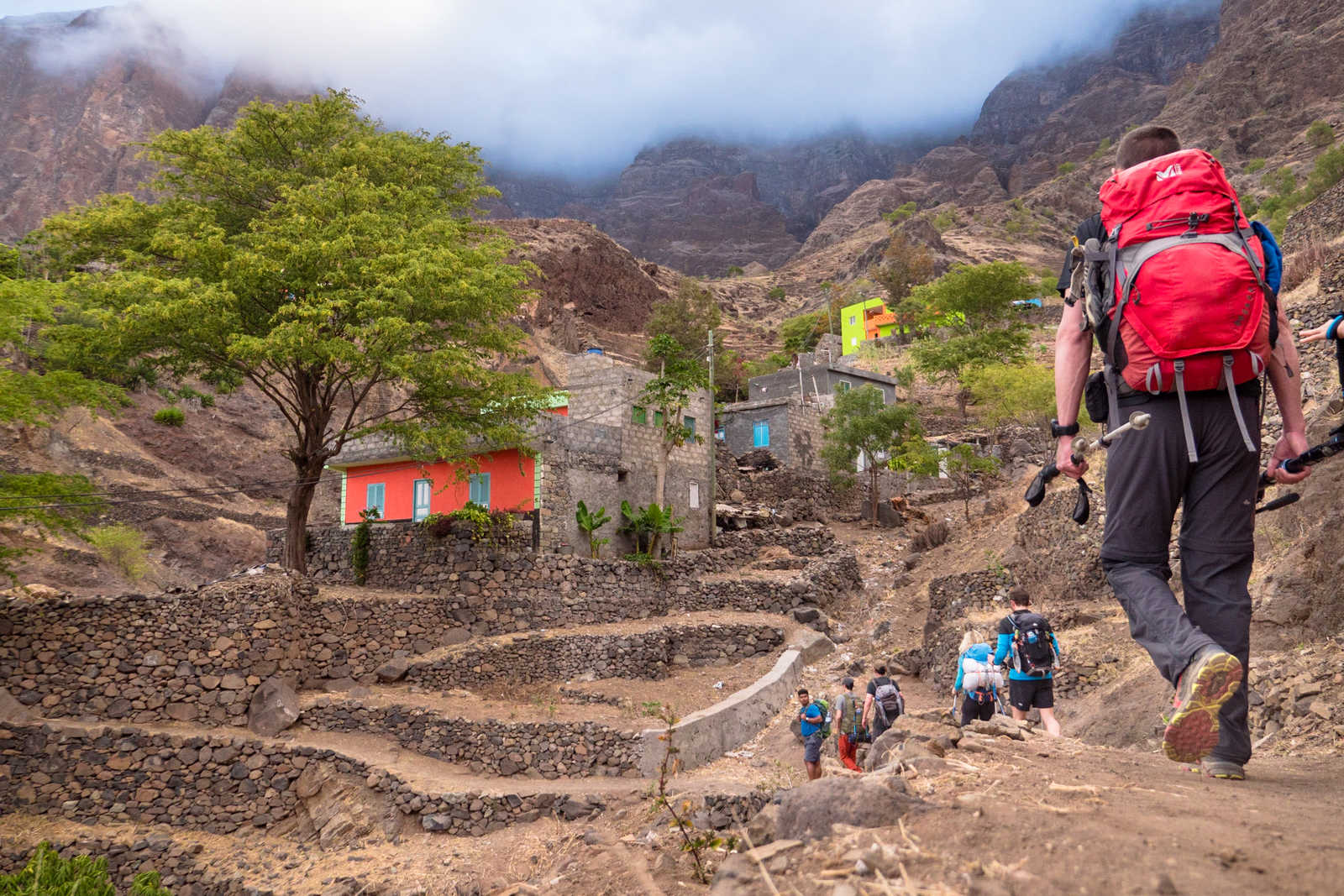 Trekking sur les sentiers muletiers de Santo Antao © Sinssaine Bertrand
