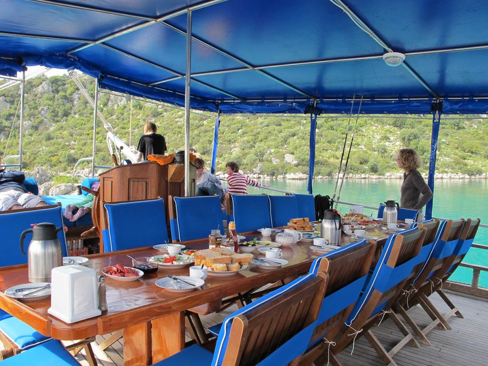 Turquie caïque bateau © SOBEK TRAVEL