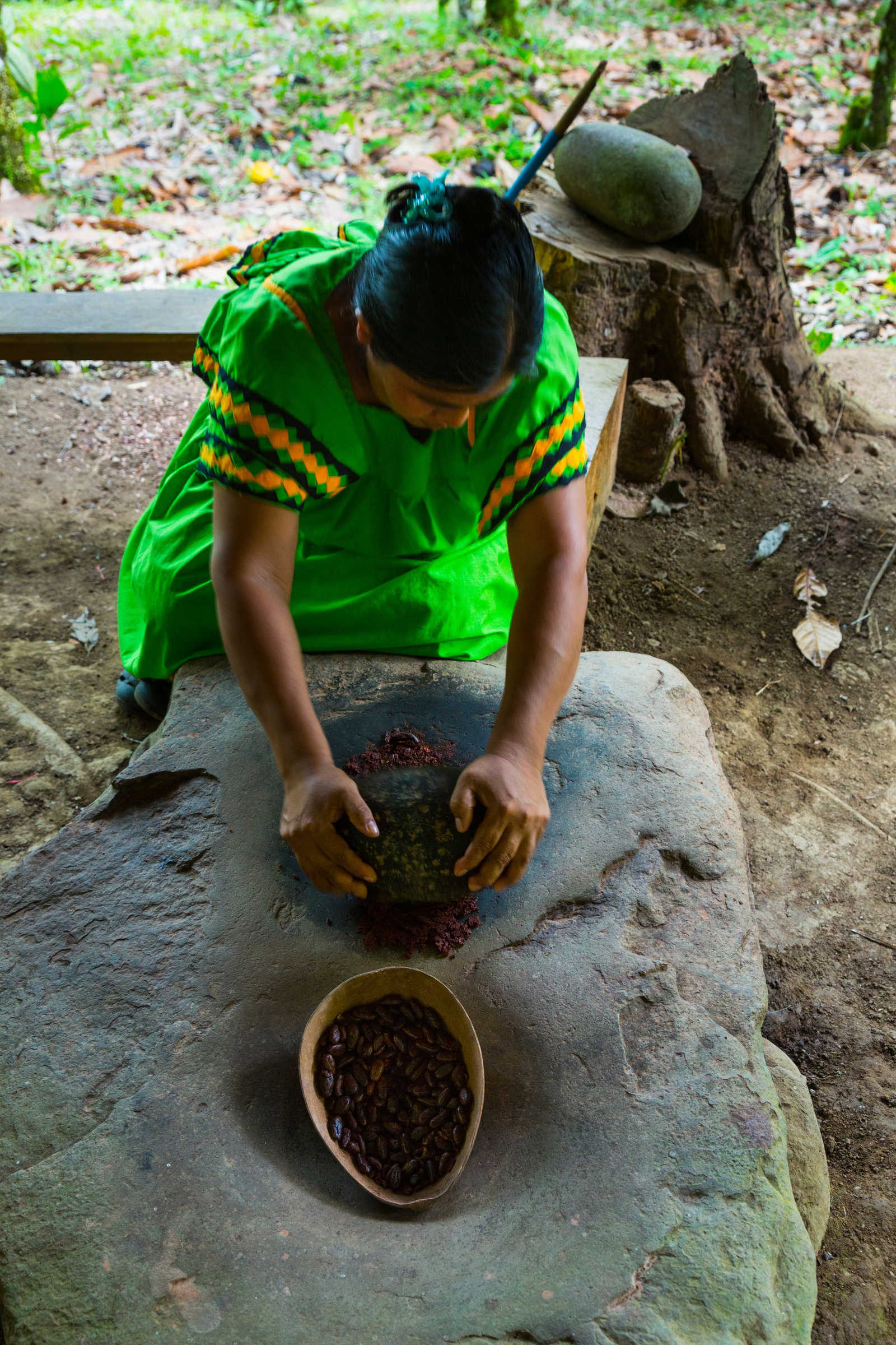 une femme en habit traditionnel du panama © Carlos Munoz Juan