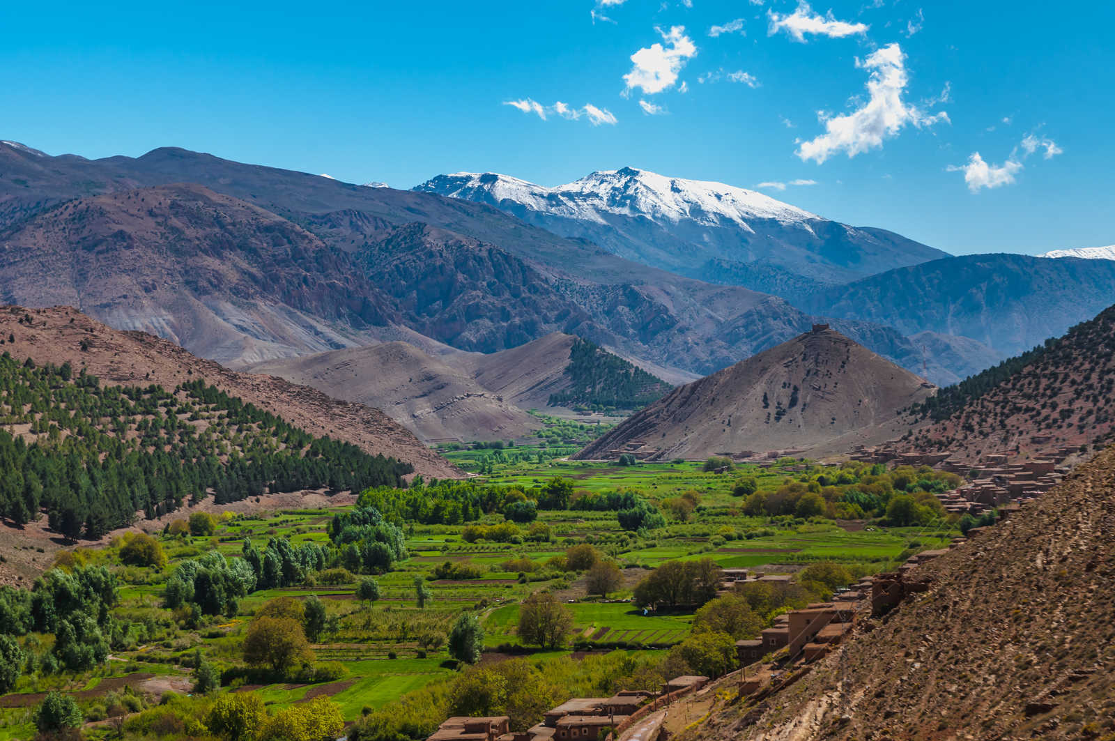 Vallée des Aït Bougmez, Haut Atlas Central, Maroc © Vincent Nicolas