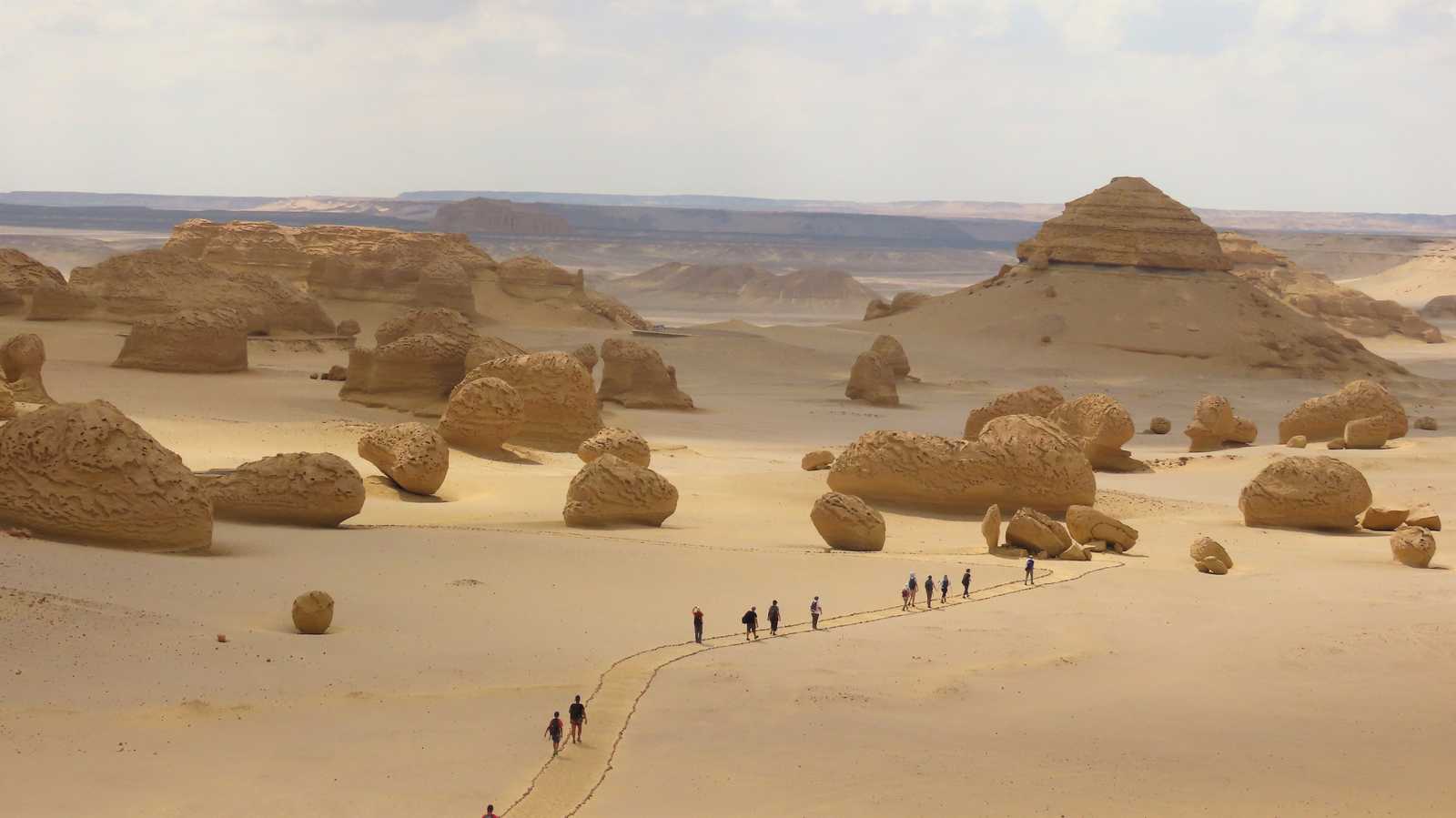 Vallée des Baleines, Oasis de Fayoum, Egypte © Grally Florian