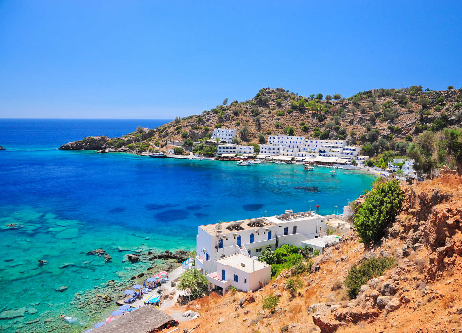 Village de Loutro en Crète © Simu Mircea