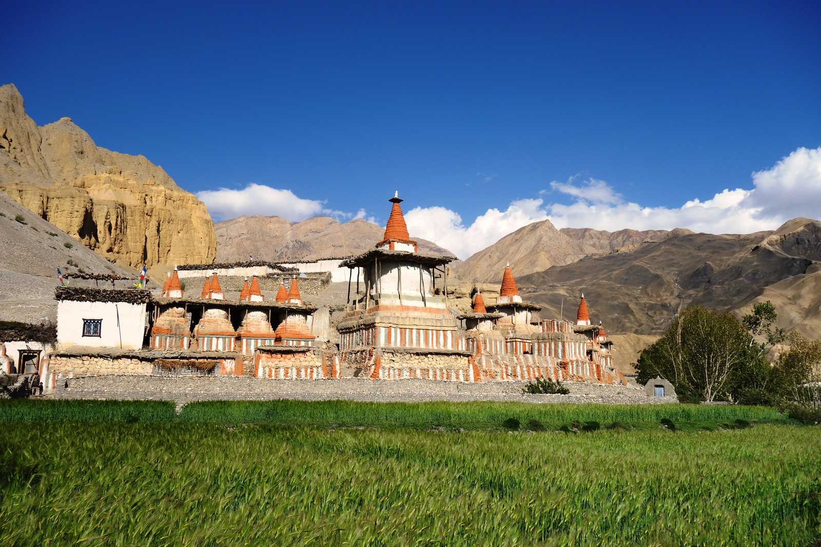 Village de Tangge, dans le Haut Mustang © Jérémie Louet