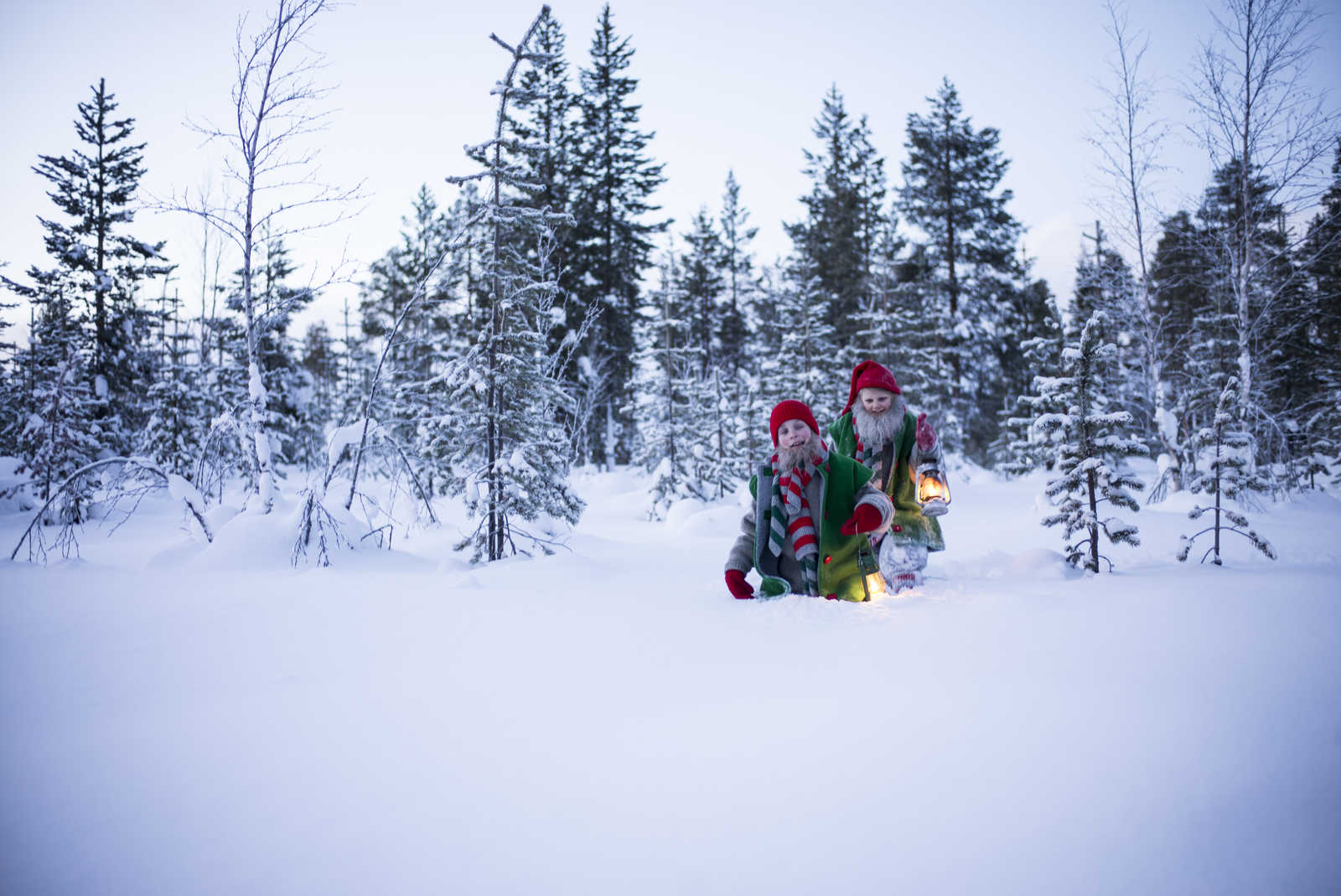 Village du père Noël en Laponie © Visit Finland