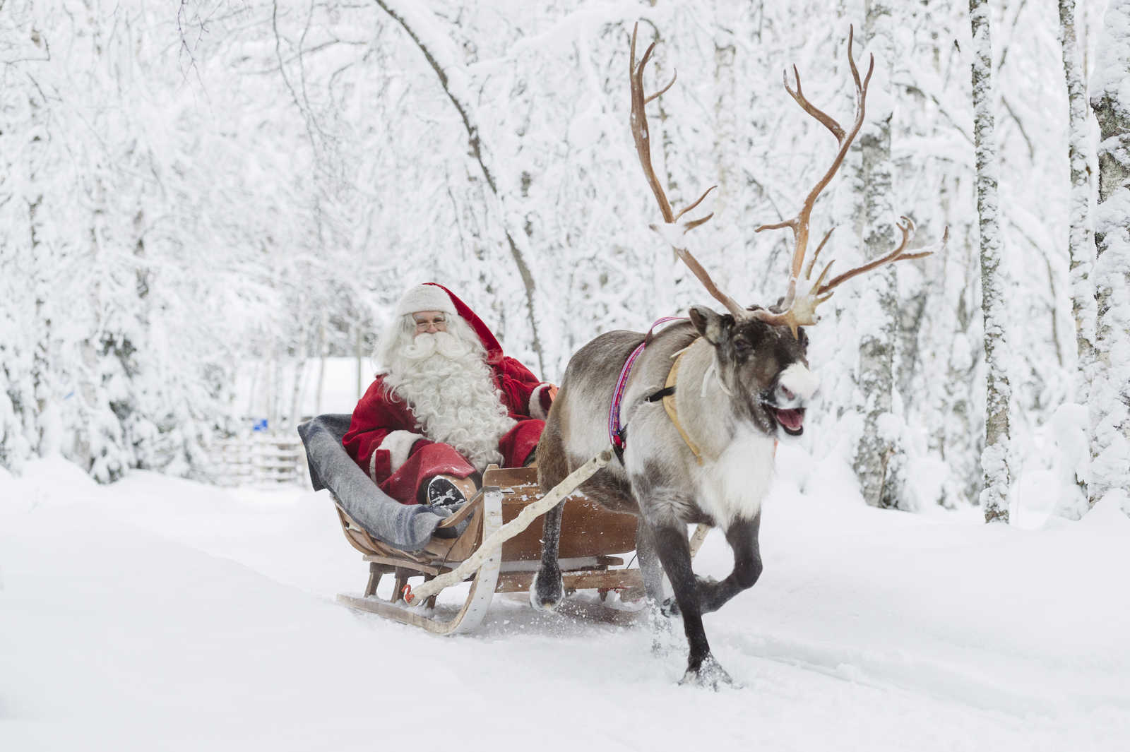 Village du père Noël en Laponie © Visit Finland
