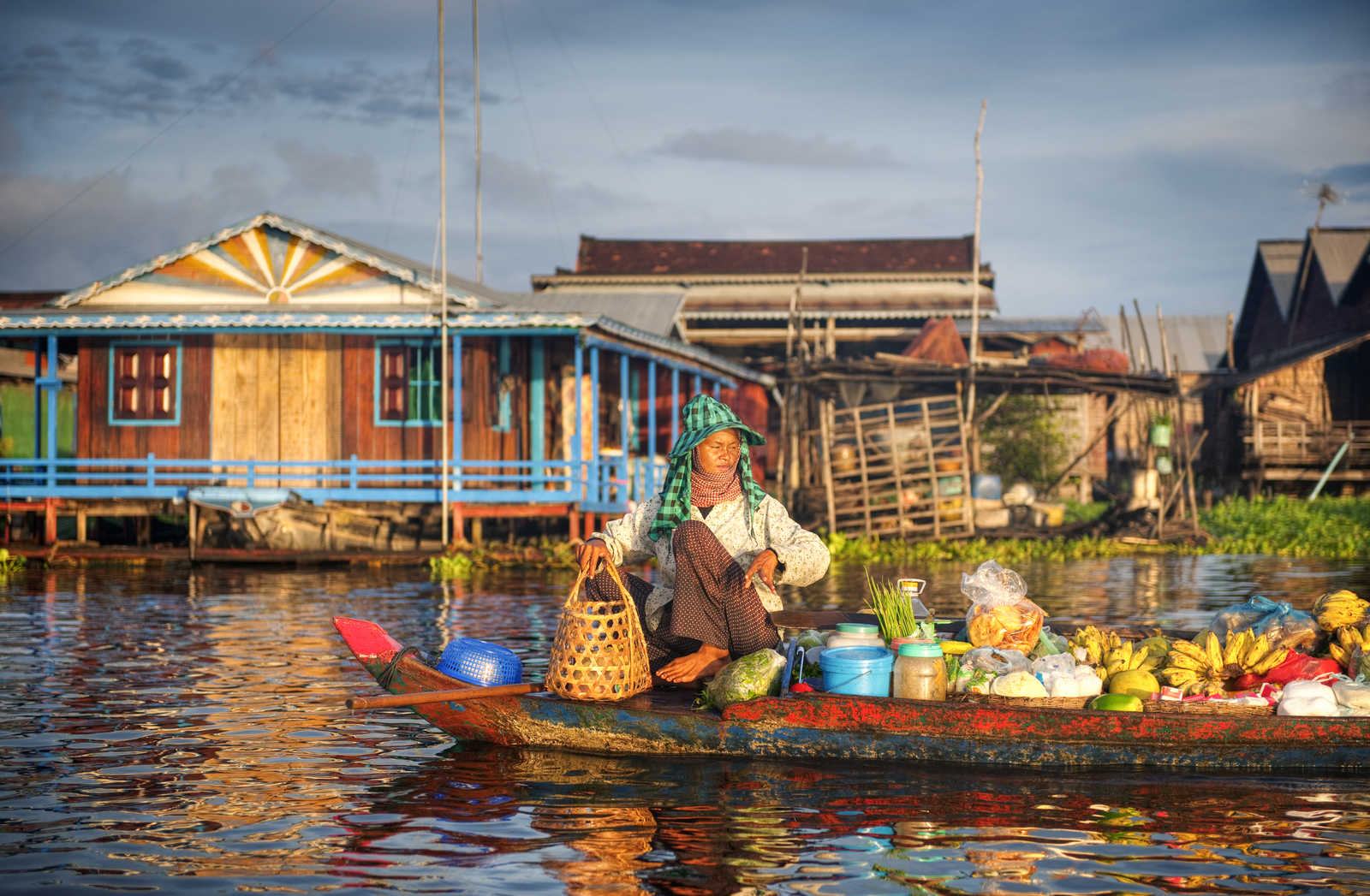 Village flottant au Cambodge © Rawpixel.com