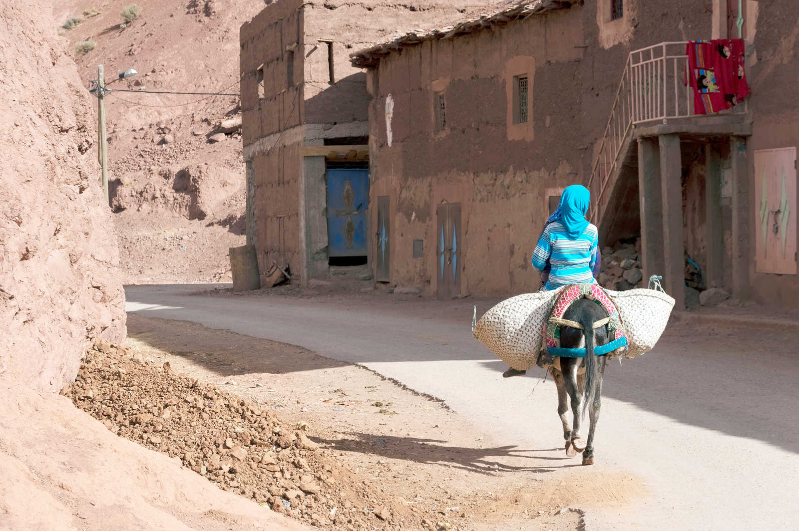 Village marocain dans l'Anti Atlas © Rechitan Sorin