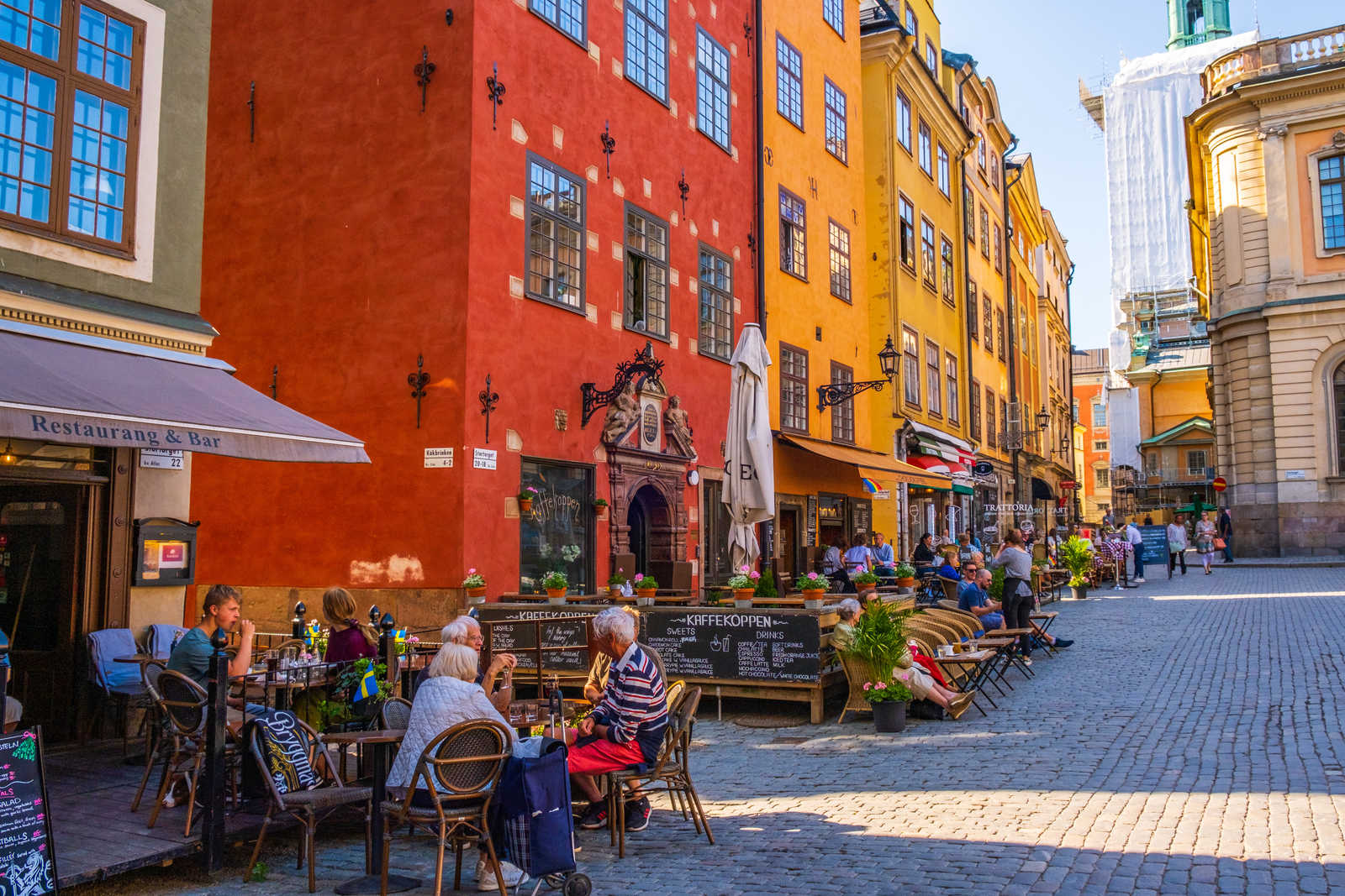 Ville ancienne Gamla Stan de Stockholm © Zuzana