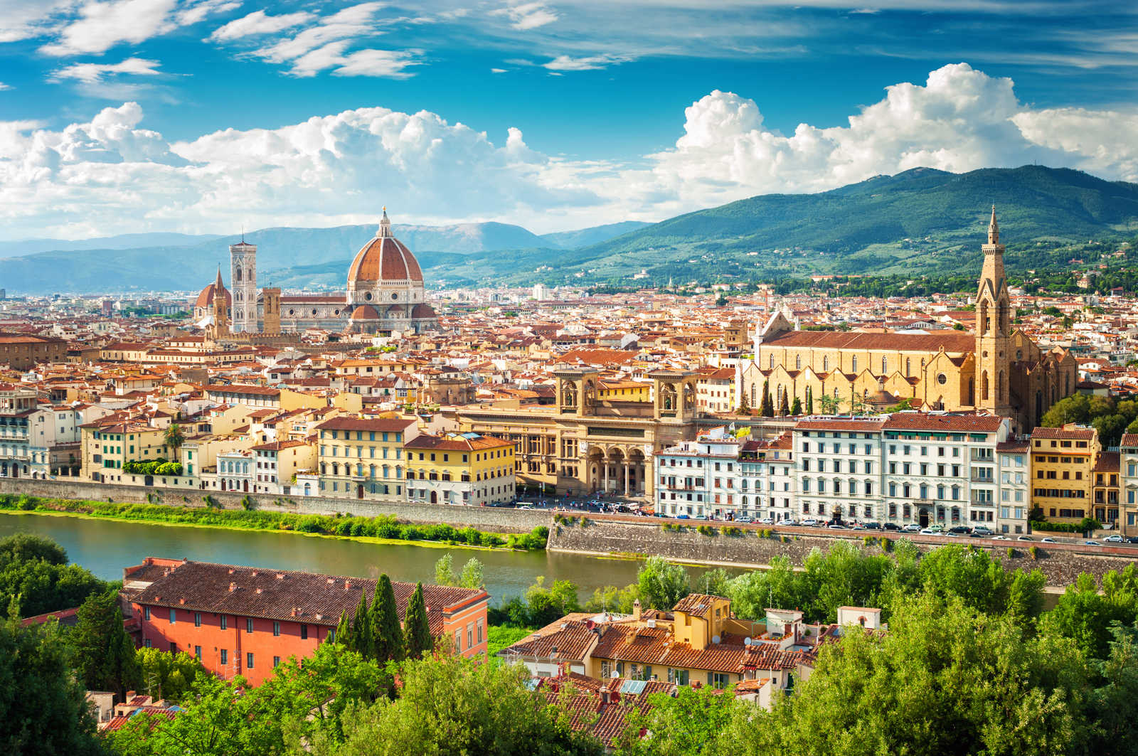 ville de Florence en Italie © Waku